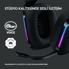 Logitech G733 Lightspeed Siyah RGB 7.1 Kablosuz Kulak Üstü Oyuncu Kulaklığı 981-000864