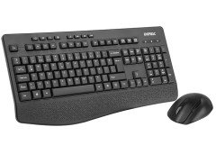 Everest KM-6017 Siyah Kablosuz Q Klavye Set