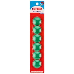 Bigpoint Magnet 30mm (Mıknatıs) Yeşil 6'lı Blister 12'li Kutu