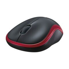 Logitech M185 Optik Kablosuz Mouse Siyah-Kırmızı 910-002237