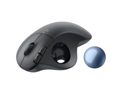 Logitech Ergo M575S Ergonomik Optik Kablosuz Bluetooth Trackball Mouse