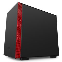NZXT H210İ CA-H210i-BR SIYAH/KIRMIZI KASA
