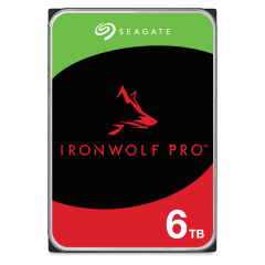6TB SEAGATE IRONWOLF 7200RPM 256MB ST6000NT001