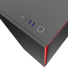 NZXT H710 KIRMIZI/SIYAH CA-H710B-BR KASA