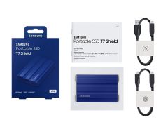 Samsung T7 2TB Usb 3.2 Gen 2 Type-C Mavi Shield