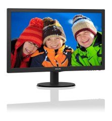 Philips 23.6'' 243V5QHSBA/01 8ms FHD Vga Dvi Hdmi