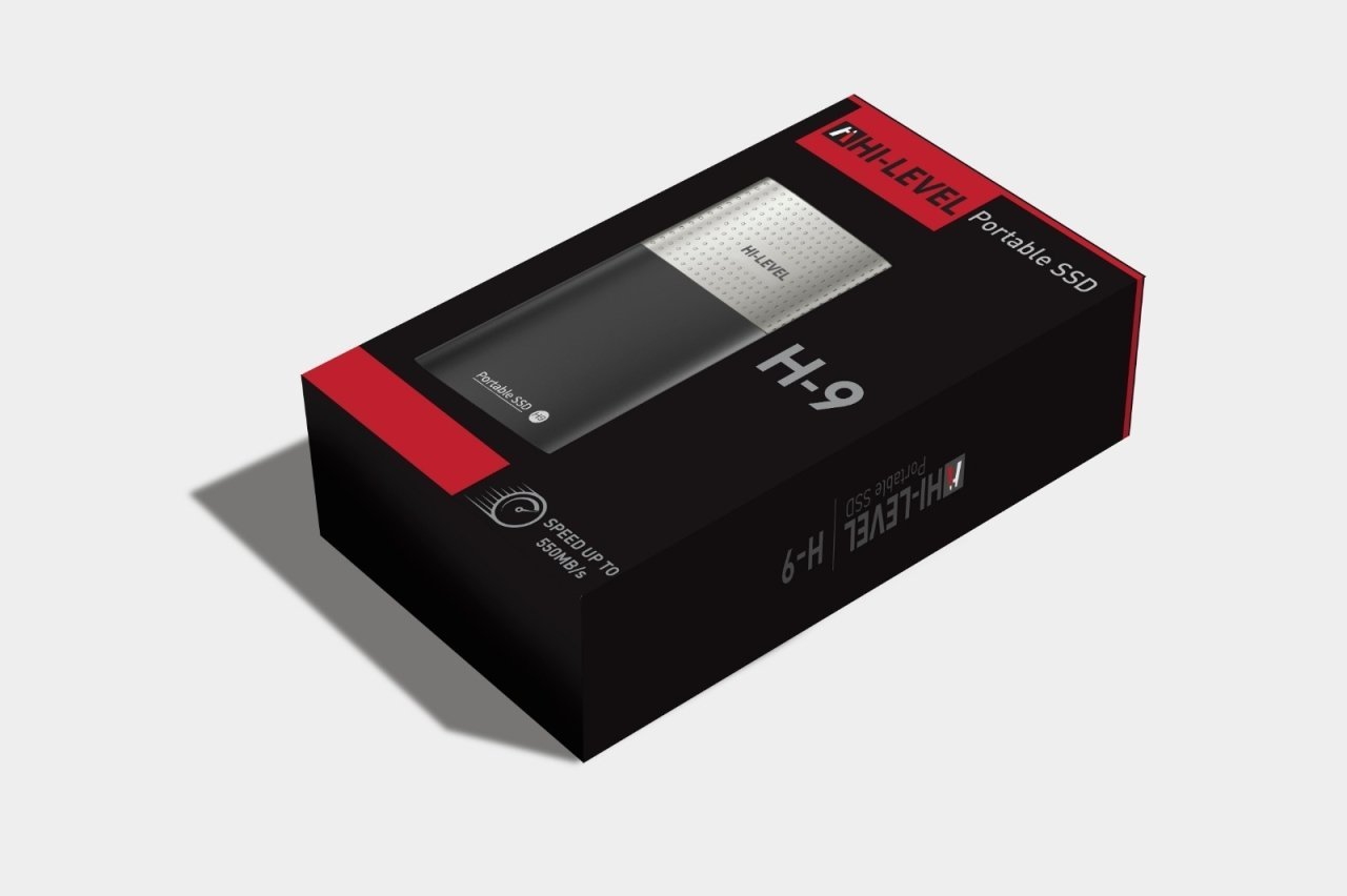 512GB HI-LEVEL HLV-H9/512 550MB/s TAŞINABİLİR SSD