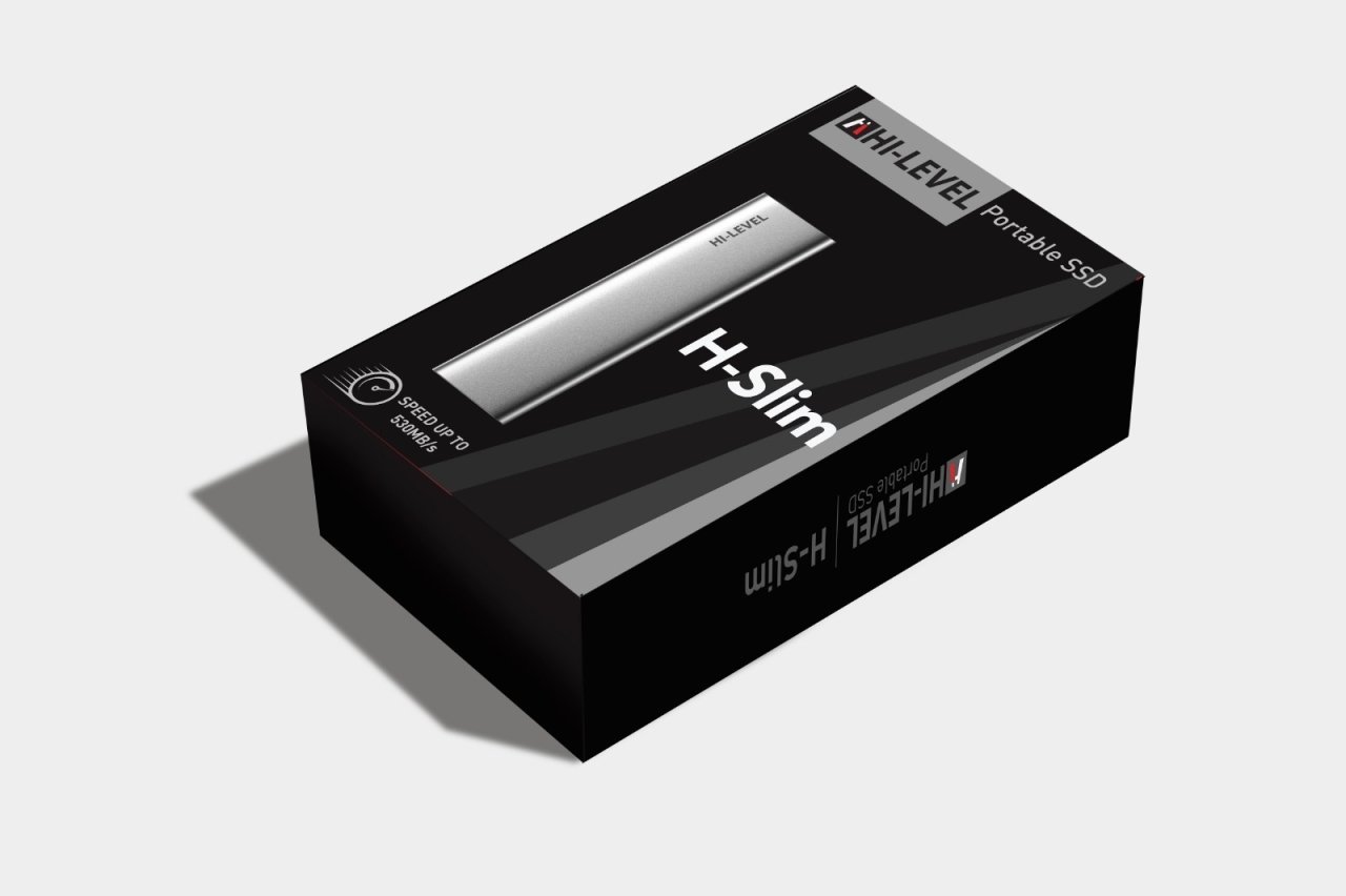 256GB HI-LEVEL H-SLIM HLV-HSlim/256 530MB/s TAŞINABİLİR SSD