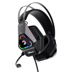 Gamepower Fujin Pro Siyah 7.1 Surround Hi-Fi RGB Gaming Kulaklık (Memory Foam) Oyuncu Kulaklığı
