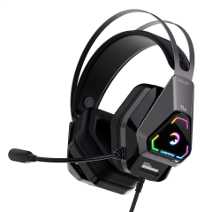 Gamepower Fujin Pro Siyah 7.1 Surround Hi-Fi RGB Gaming Kulaklık (Memory Foam) Oyuncu Kulaklığı