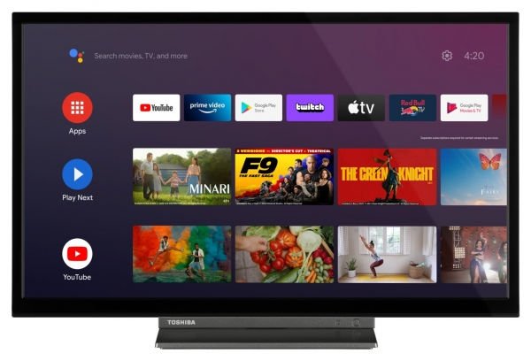 TOSHIBA 24WA3E63DT 24 INC 61 EKRAN UYDU ALICILI HD