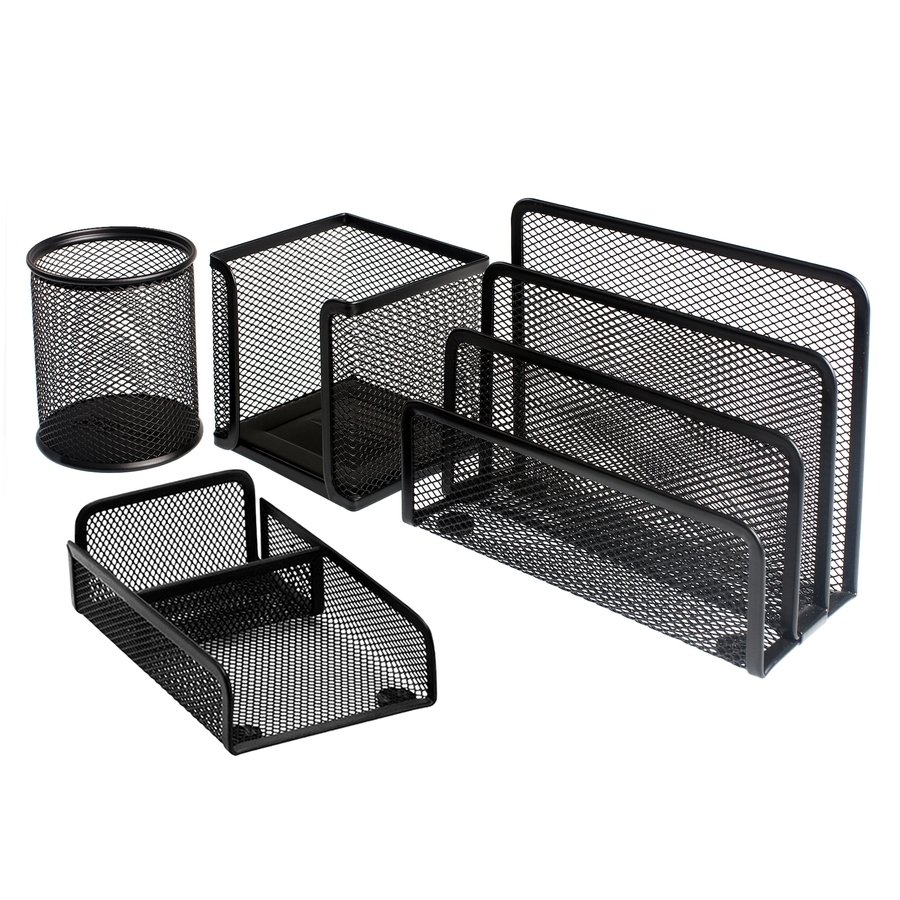 Bigpoint Metal Perfore 4'lü Set Siyah