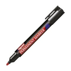 Bigpoint Permanent Markör Yuvarlak Uç Kırmızı 12'li Kutu