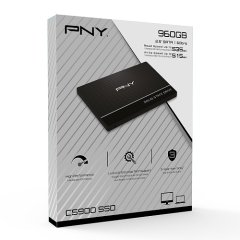 PNY CS900 960GB 535/515MB/s 2.5'' SATA3 SSD Disk (SSD7CS900-960-PB)
