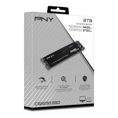 PNY CS2230 2TB 3300/2600 NVMe PCIe M.2 SSD (M280CS2230-2TB-RB)