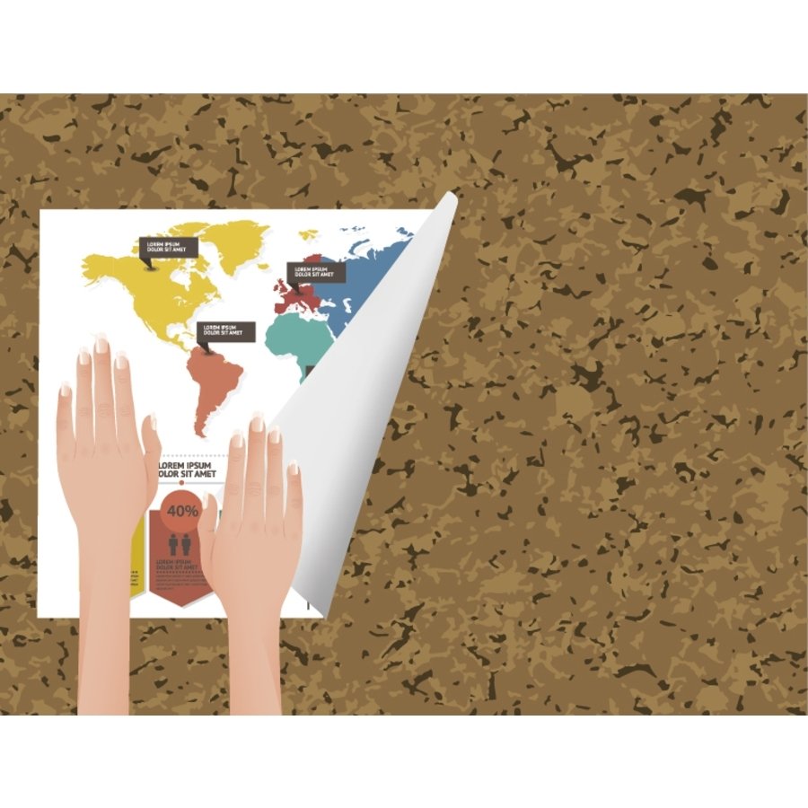 Bigpoint Yapışkanlı Pano 58.5x46 cm 12'li Paket