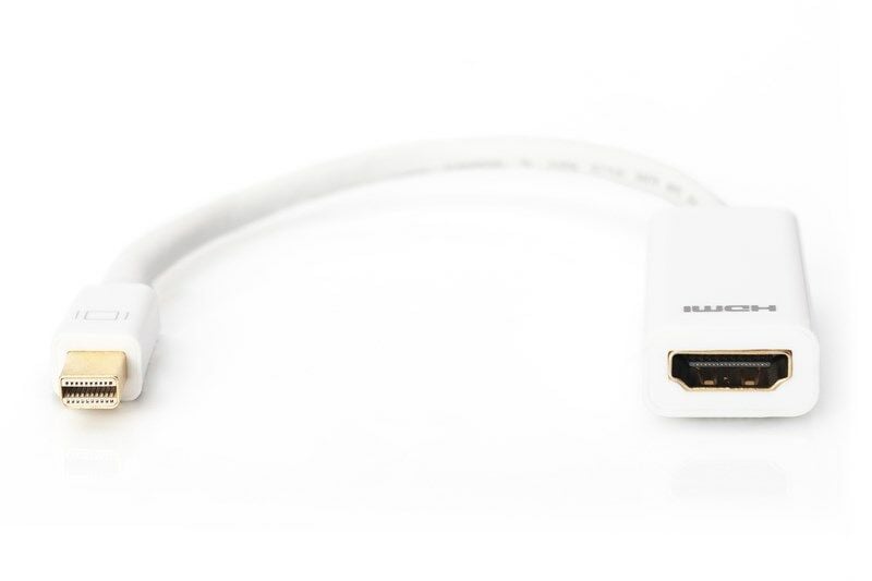 Digitus AK-340404-001-W Mini DP-HDMI Çevirici