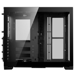 LIAN LI 011 DYNAMIC MINI BLACK MIDI ATX KASA