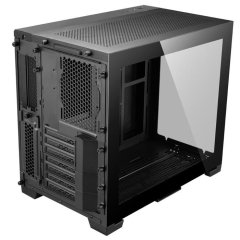 LIAN LI 011 DYNAMIC MINI BLACK MIDI ATX KASA
