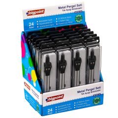 Bigpoint Metal Pergel Seti Tek Ayağı Bükülebilir 24'lü Stand
