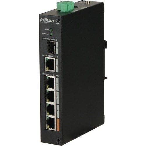Dahua PFS3106-4ET-60 4 Port PoE Yönetilemez Metal