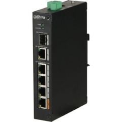 Dahua PFS3106-4ET-60 4 Port PoE Yönetilemez Metal