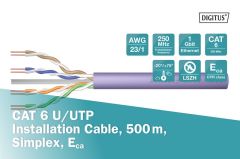 Digitus DK-1613-VH-5 Cat 6 U/UTP Kablo (500m)