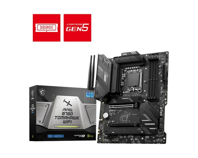 MSI Mag B760 Tomahawk Wifi D4 1700P Hdmi Dp