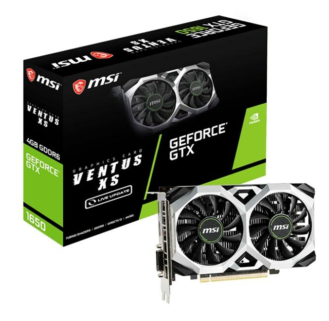 MSI GeForce GTX 1650 4GB Ventus XS V1 GDDR6 128Bit