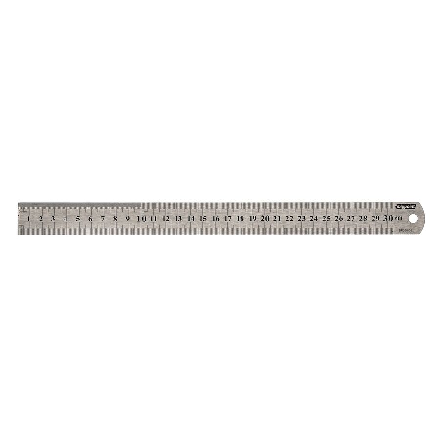 Bigpoint Çelik Cetvel 30 cm 12'li Kutu