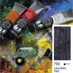 Bigpoint Cezanne Extra Fine Yağlı Boya 45 ml Lamp Black 793 6'lı Kutu