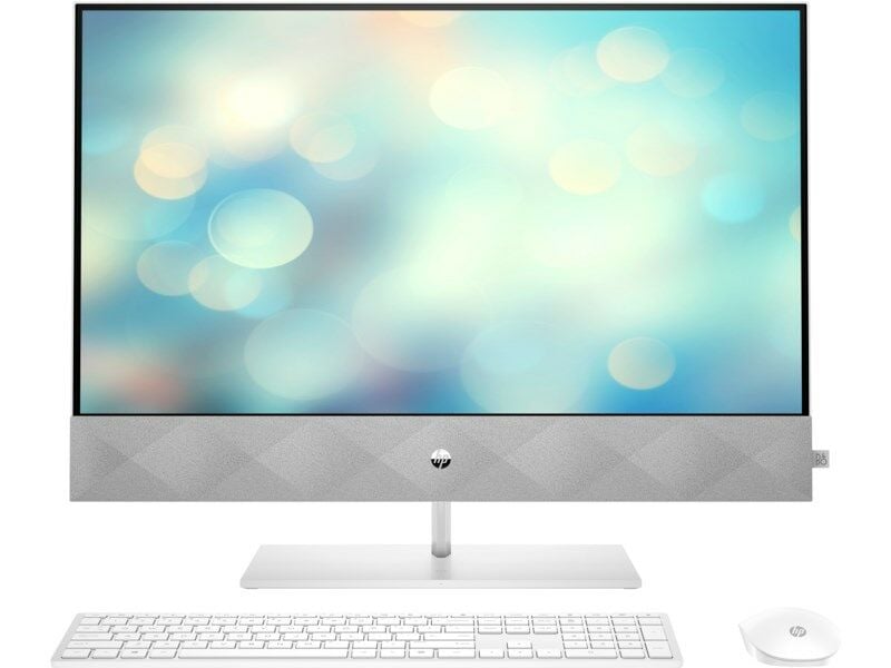 HP Pavilion 27''-i7 11700-16G-2TB+512SSD-4GB-Dos