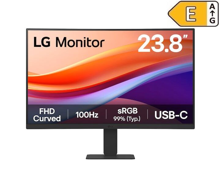 LG 24.5'' 24U421A-B 100Hz Curve Type-C