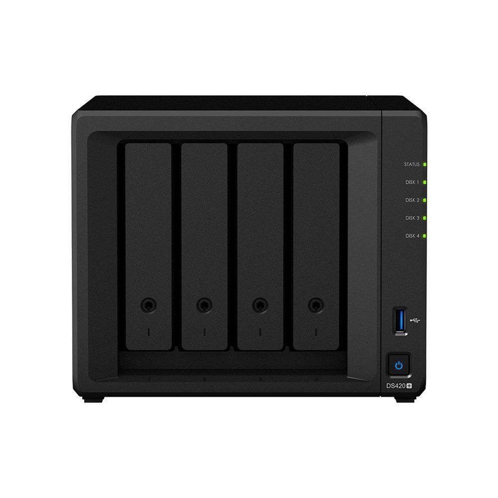 Synology DS420PLUS NAS Server 4 Adet-3.5 Disk Dest