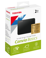 2TB Canvio Basics 2.5'' USB3.2 GEN1 + Type-C Adaptör TOSHIBA HDTB420EK3AB