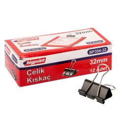Bigpoint Çelik Kıskaç 32 mm 12'li Kutu
