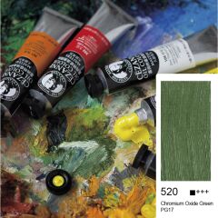 Bigpoint Cezanne Extra Fine Yağlı Boya 45 ml Chromium Oxide Green 520 6'lı Kutu