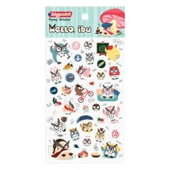 Bigpoint Sticker Baykuşlar 15'li Paket