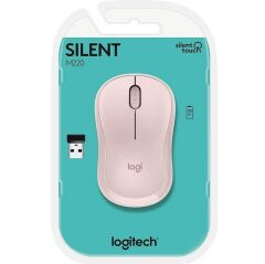 Logitech M221 Kablosuz Sessiz Gül 910-006512