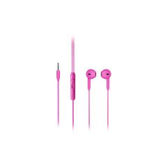 Lenovo Lecoo EH104 Kablolu 3.5mm Jacklı Kulak İçi Mikrofonlu Kulaklık Pembe