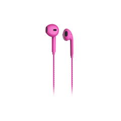 Lenovo Lecoo EH104 Kablolu 3.5mm Jacklı Kulak İçi Mikrofonlu Kulaklık Pembe