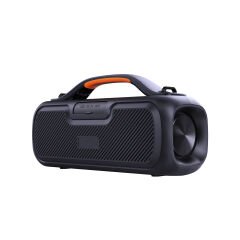Lenovo Lecoo DS155 Boombox RGB Bluetooth 5.0 RGB Aydınlatmalı IPX5 Suya Dayanıklı TWS Stereo Taşınabilir Hoparlör Siyah