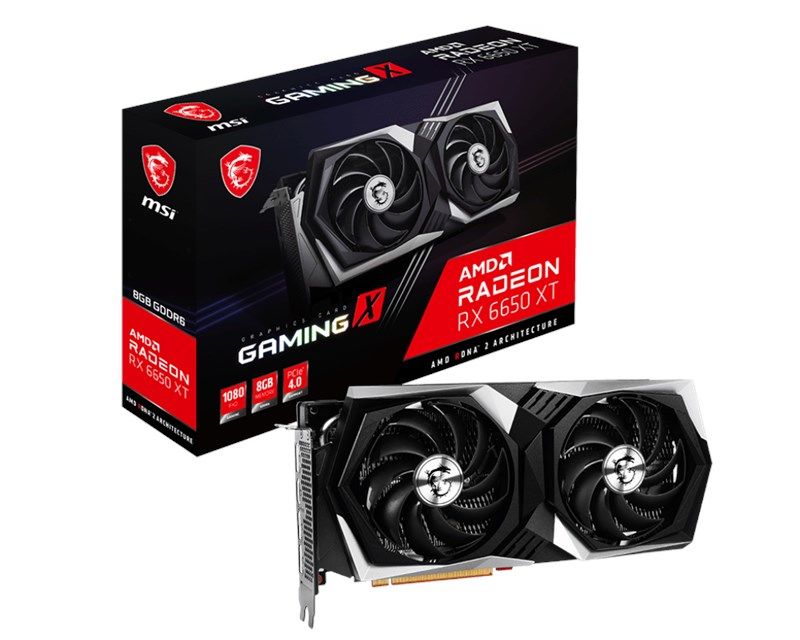 MSI RX6650XT 8GB Gaming X GDDR6 128Bit