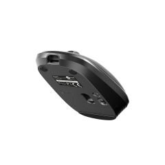 Lenovo Lecoo WS209 Siyah Şarjlı Sessiz Ergonomik Optik Kablosuz Mouse - 6 Tuşlu 1600DPI Çift Modlu
