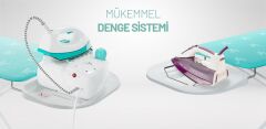 Gazella Squad Standart Ütü Masası - SM/GZM 900 S - Çocuk Emniyet Kilitli, Geniş 42x120 cm Ütüleme Alanı, Katlanabilir, Paslanmaz Gövde, Turkuaz Kumaş