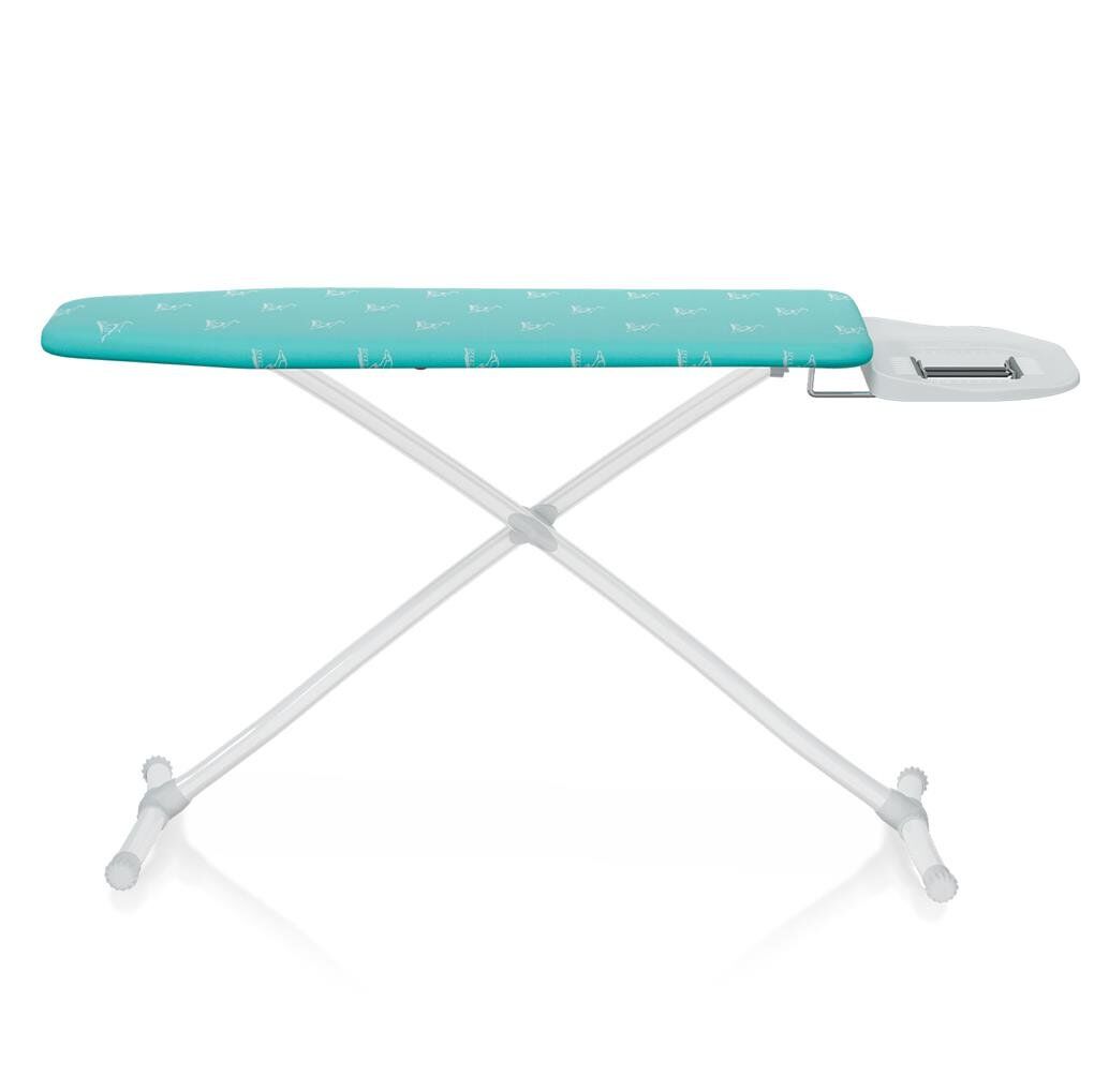 Gazella Squad Standart Ütü Masası - SM/GZM 900 S - Çocuk Emniyet Kilitli, Geniş 42x120 cm Ütüleme Alanı, Katlanabilir, Paslanmaz Gövde, Turkuaz Kumaş