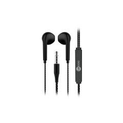 Lenovo Lecoo EH104 Kablolu 3.5mm Jacklı Kulak İçi Mikrofonlu Kulaklık Siyah