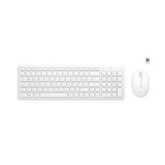 Lenovo Lecoo KW204 Kablosuz Türkçe Q Klavye Mouse - Beyaz