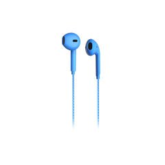 Lenovo Lecoo EH104 Kablolu 3.5mm Jacklı Kulak İçi Mikrofonlu Kulaklık Mavi