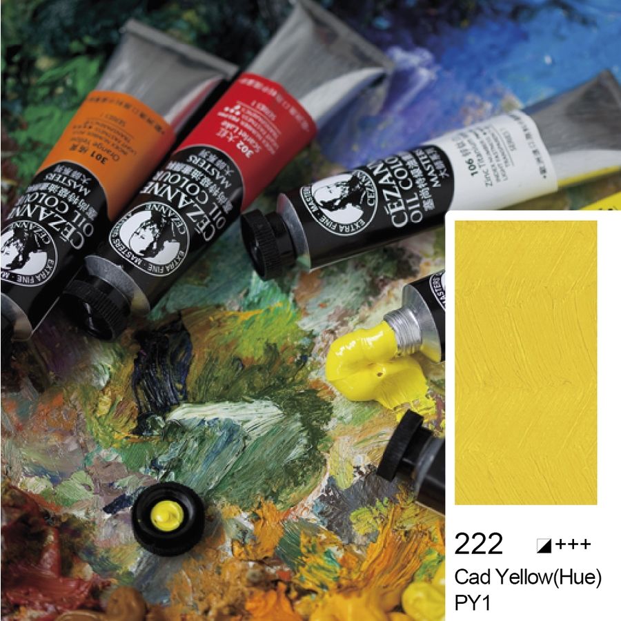 Bigpoint Cezanne Extra Fine Yağlı Boya 45 ml Cad Yellow Hue 222 6'lı Kutu